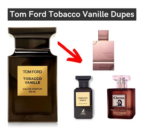 tom ford perfume tobacco vanille dupe|tom ford tobacco vanille copy.